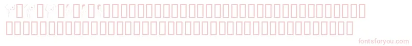 FemaleBodyParts Font – Pink Fonts