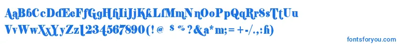 ShiftyChica2 Font – Blue Fonts