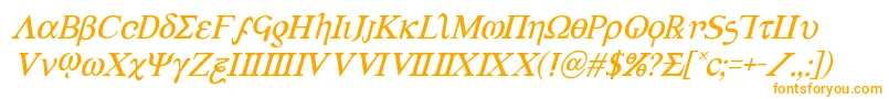 Achilles3ital Font – Orange Fonts