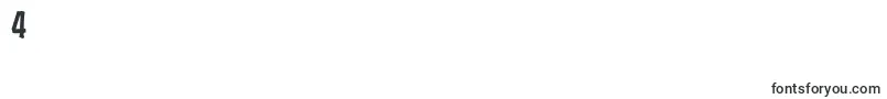 Briquet Font – Fonts for Digit 4