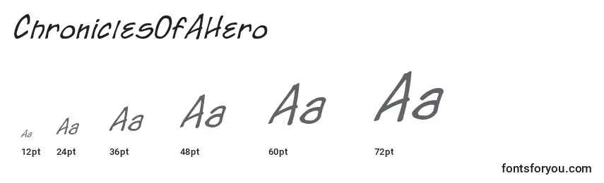 ChroniclesOfAHero Font Sizes