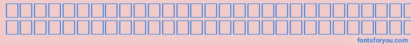 More about TrekbatsRegular Font TrekbatsRegular Font – Blue Fonts on Pink Background