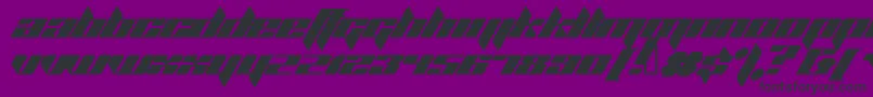 PagalFont Font – Black Fonts on Purple Background