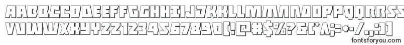Halfshellhero3D-Schriftart – Schriftarten, die mit H beginnen