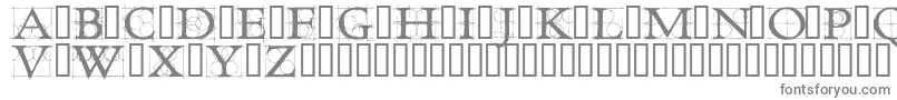 RoughworkDemo Font – Gray Fonts on White Background