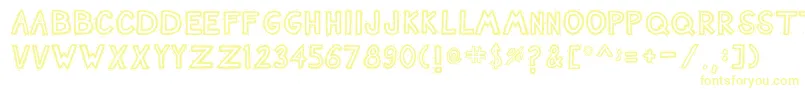 NashTuckerblue Font – Yellow Fonts