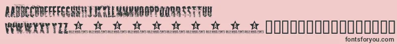More about Sniper Font Sniper Font – Black Fonts on Pink Background