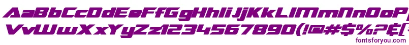 SfTransroboticsExtendedBoldItalic Font – Purple Fonts