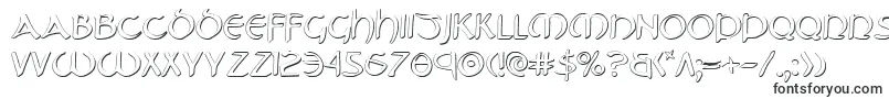 Tristrams-fontti – läpinäkyvät fontit