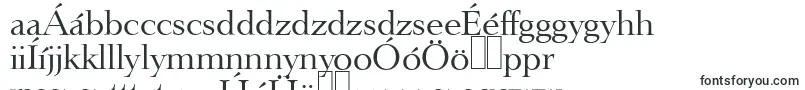 Шрифт LingwoodserialRegular – венгерские шрифты