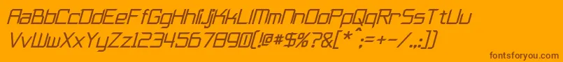 Lisätietoja FurmaniteItalic-fontista FurmaniteItalic-fontti – ruskeat fontit oranssilla taustalla