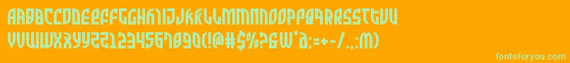 Подробнее о шрифте Zonerider Шрифт Zonerider – зелёные шрифты на оранжевом фоне