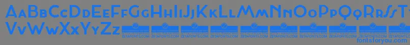 More about CocosignumMaiuscolettoBoldTrial Font CocosignumMaiuscolettoBoldTrial Font – Blue Fonts on Gray Background