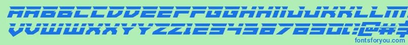 Lisätietoja Paladinslaser-fontista Paladinslaser-fontti – siniset fontit vihreällä taustalla