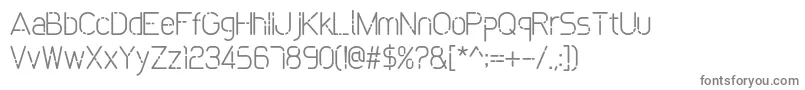 Bokeh Font – Gray Fonts