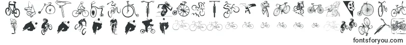 Fonte Cycling – fontes Helvetica