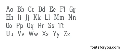 Pointed Font