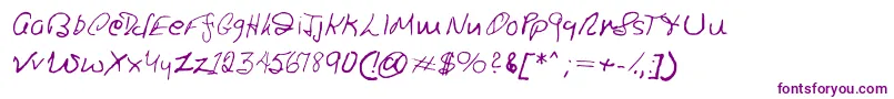 Ronsfont Font – Purple Fonts