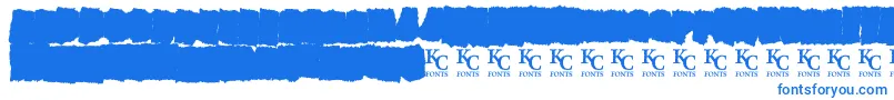 AllagesdemoBold Font – Blue Fonts on White Background