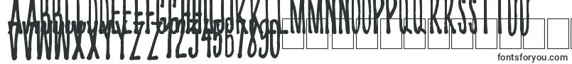 Kriips-fontti – Komentosarjafontit