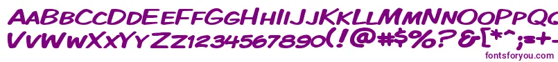 KomikaDisplayKapsWide Font – Purple Fonts