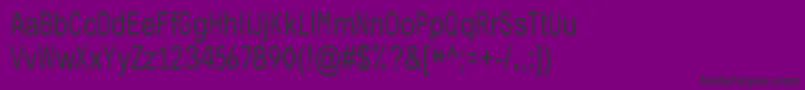 JuliasoftSpecialFontN Font – Black Fonts on Purple Background