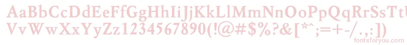 MyslBold Font – Pink Fonts