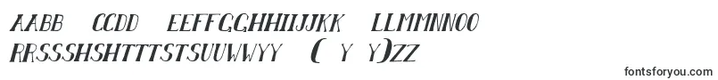 fuente ChardinDoihleCondensedItalic – Fuentes hausa