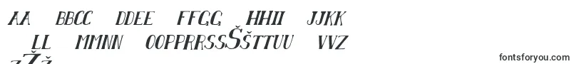 ChardinDoihleCondensedItalic Font – Latvian Fonts