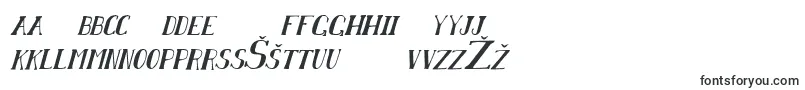 ChardinDoihleCondensedItalic Font – Lithuanian Fonts