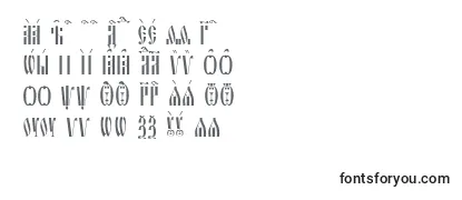 SlavjanicKucs Font