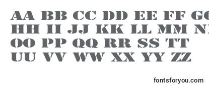 ArmyExpanded Font