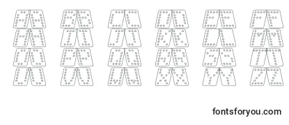 DominoBredKursivOmrids-fontti