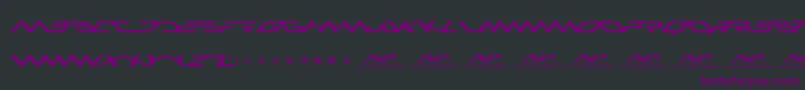 Avp Font – Purple Fonts on Black Background