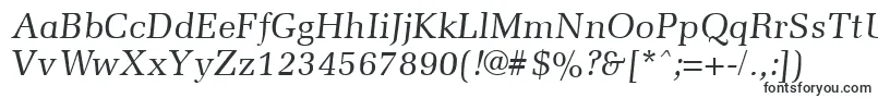 Шрифт MemoirItalic – шрифты с фиксированной шириной