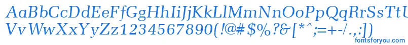 MemoirItalic Font – Blue Fonts