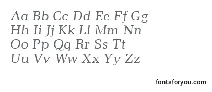 MemoirItalic Font