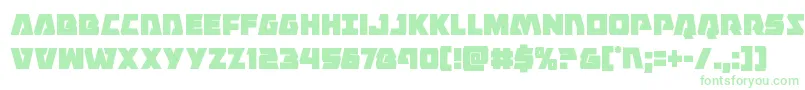 フォントEaglestrikecond – 緑のフォント