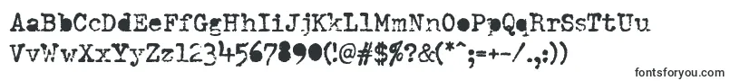 DumboldtypewriterAlternatebold Font – Fonts for Discord