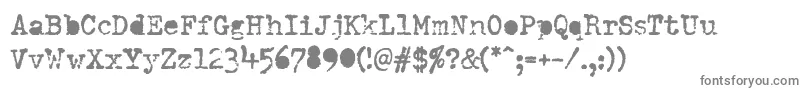 DumboldtypewriterAlternatebold Font – Gray Fonts