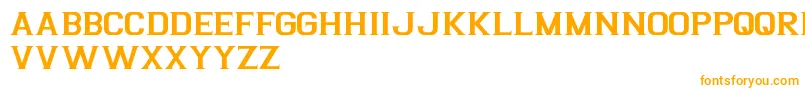 ArgentinaFreePromo Font – Orange Fonts on White Background