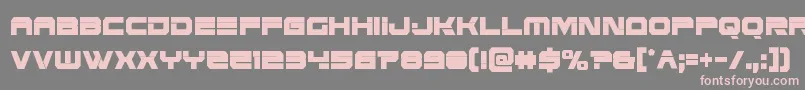 Eridanusxtracond Font – Pink Fonts on Gray Background