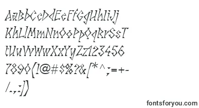 LinotypesunbursteastRegular font – interesting Fonts