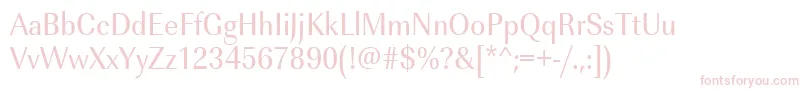 Urwimperialtextnar Font – Pink Fonts on White Background