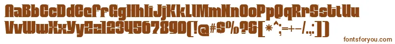 MobleyserifRegular Font – Brown Fonts on White Background