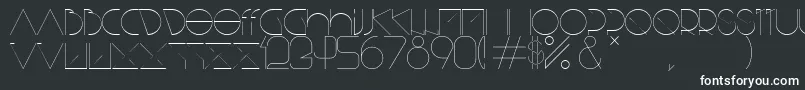 BisurkRegular Font – White Fonts