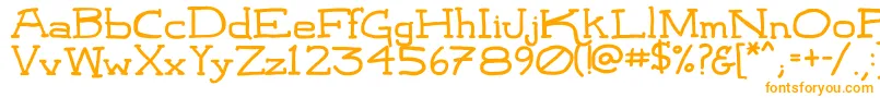 LeatherworkRegular Font – Orange Fonts