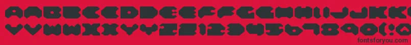 Lisätietoja FeldercarbExpanded-fontista FeldercarbExpanded-fontti – mustat fontit punaisella taustalla