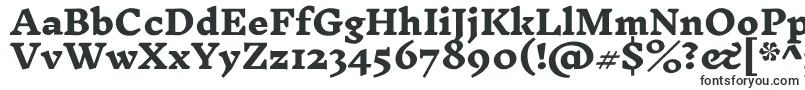 Шрифт InknutantiquaExtrabold – типографские шрифты