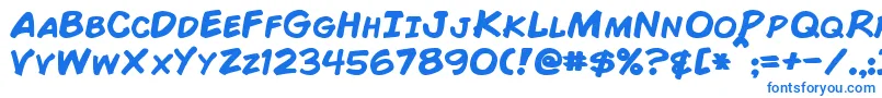 ComicBookBold Font – Blue Fonts